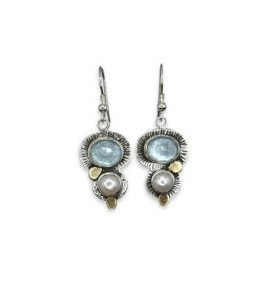 Silver chalcedony an...