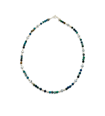 Chrysocolla necklace...